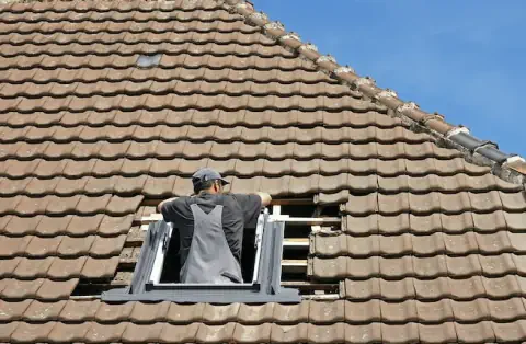Pose de velux à Guenrouet